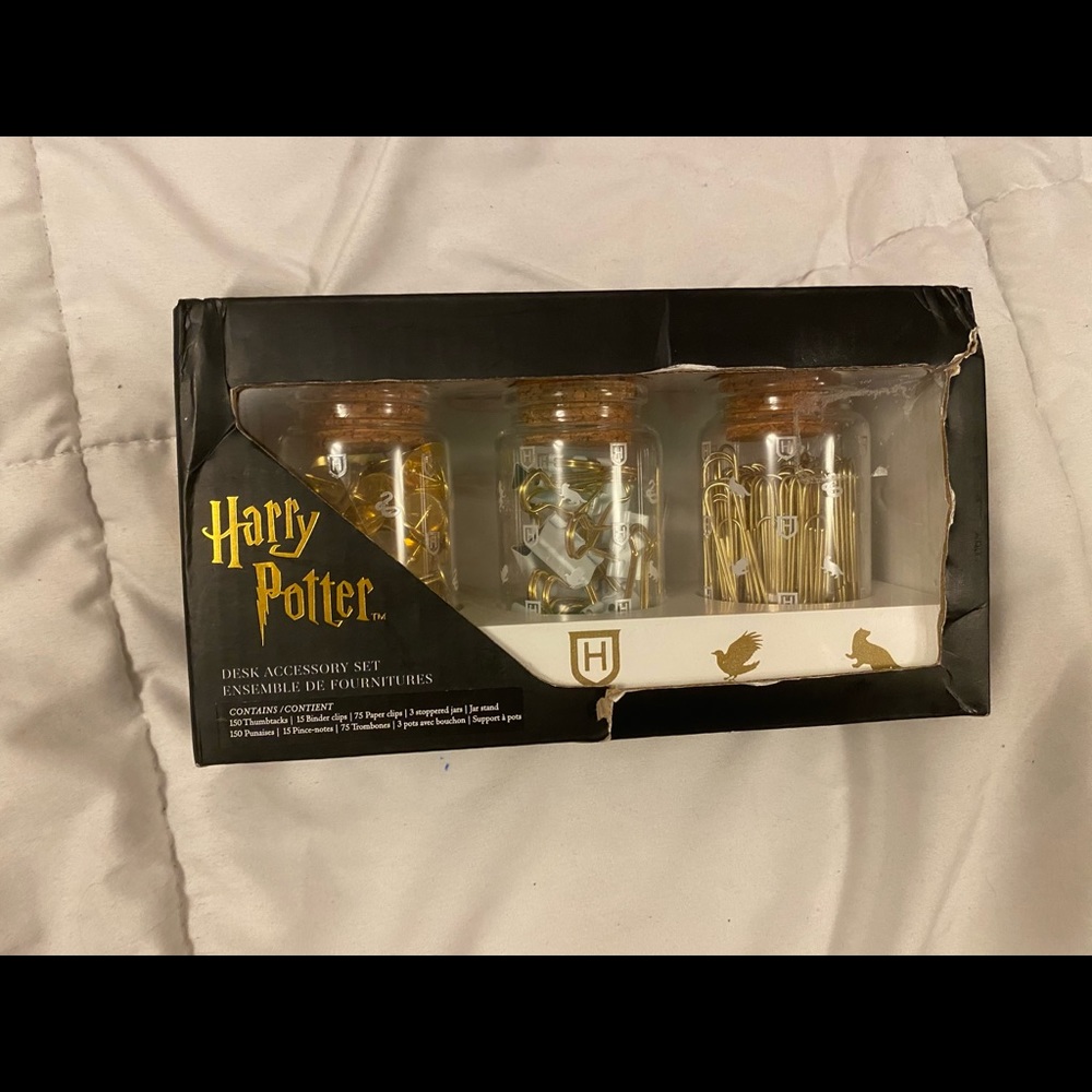 Harry Potter desk accessory set